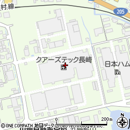 クアーズテック長崎周辺の地図