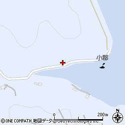 長崎県西海市西海町水浦郷1027周辺の地図