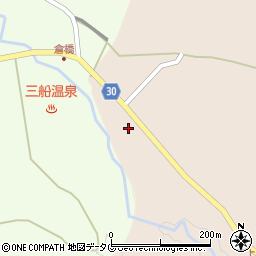 大分県竹田市直入町大字長湯3665周辺の地図