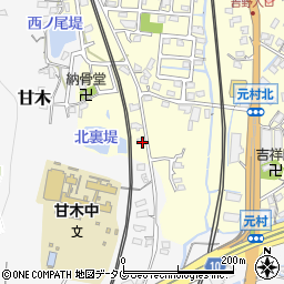 福岡県大牟田市吉野1734-3周辺の地図