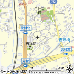 福岡県大牟田市吉野2086周辺の地図