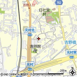 福岡県大牟田市吉野2082周辺の地図