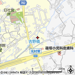 福岡県大牟田市吉野1596周辺の地図