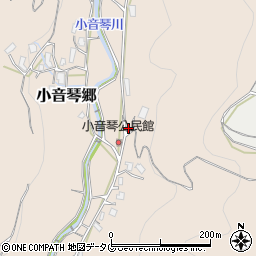 長崎県東彼杵郡東彼杵町小音琴郷2070周辺の地図