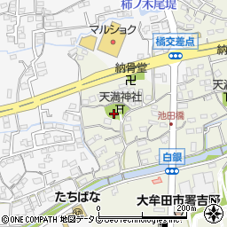 池田公民館周辺の地図