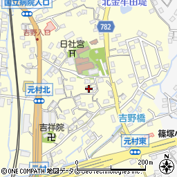 福岡県大牟田市吉野2117周辺の地図