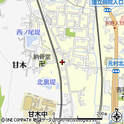 福岡県大牟田市吉野1748周辺の地図