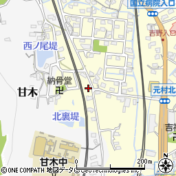 福岡県大牟田市吉野1748周辺の地図