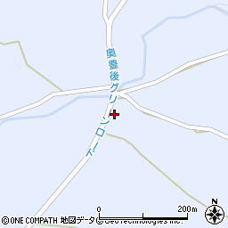 大分県竹田市久住町大字有氏2143周辺の地図