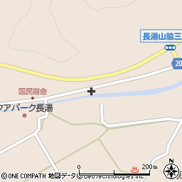 大分県竹田市直入町大字長湯7645-1周辺の地図