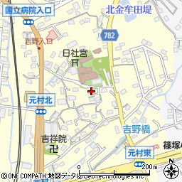 福岡県大牟田市吉野2118周辺の地図