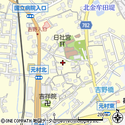 福岡県大牟田市吉野2125-2周辺の地図