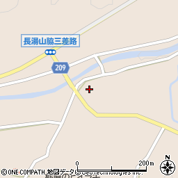 大分県竹田市直入町大字長湯2961周辺の地図