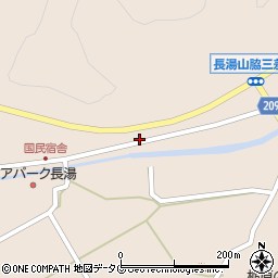 大分県竹田市直入町大字長湯7644周辺の地図