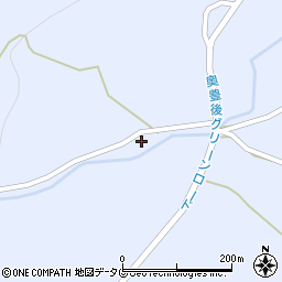 大分県竹田市久住町大字有氏2106周辺の地図