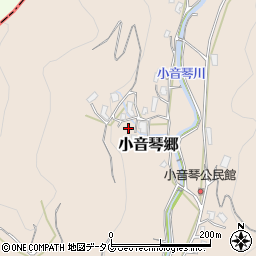 長崎県東彼杵郡東彼杵町小音琴郷1221周辺の地図