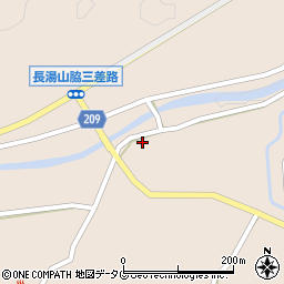 大分県竹田市直入町大字長湯2962-4周辺の地図
