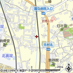 福岡県大牟田市吉野2052周辺の地図