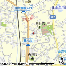 福岡県大牟田市吉野2059周辺の地図