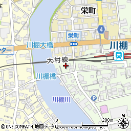 牟田洋服店周辺の地図