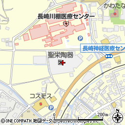 聖栄陶器有限会社周辺の地図