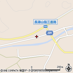 大分県竹田市直入町大字長湯7643-9周辺の地図