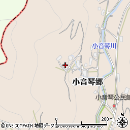 長崎県東彼杵郡東彼杵町小音琴郷1242周辺の地図