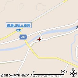 大分県竹田市直入町大字長湯2963周辺の地図