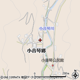 長崎県東彼杵郡東彼杵町小音琴郷1195周辺の地図