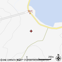大分県津久見市四浦568-2周辺の地図