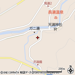 大分県竹田市直入町大字長湯7704周辺の地図