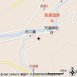 大分県竹田市直入町大字長湯7770-2周辺の地図