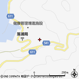大分県津久見市落ノ浦3801周辺の地図