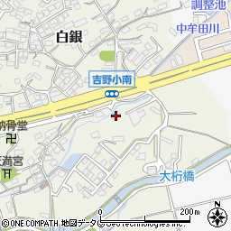 福岡県自動車整備振興会　大牟田支部周辺の地図