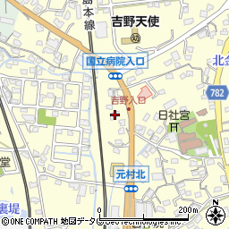 福岡県大牟田市吉野2028周辺の地図