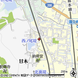 福岡県大牟田市吉野1770-19周辺の地図