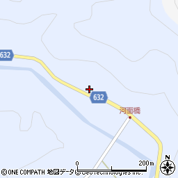 大分県豊後大野市大野町中土師2137周辺の地図