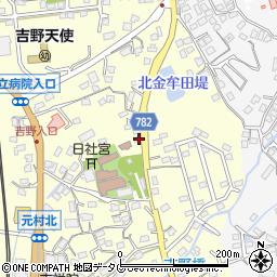 福岡県大牟田市吉野2153周辺の地図