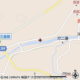 大分県竹田市直入町大字長湯7620周辺の地図