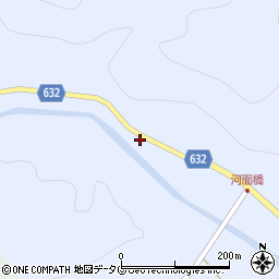 大分県豊後大野市大野町中土師2131周辺の地図