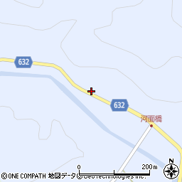 大分県豊後大野市大野町中土師2135周辺の地図