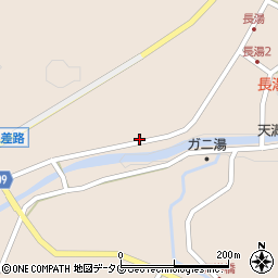 大分県竹田市直入町大字長湯7619-4周辺の地図