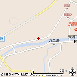 大分県竹田市直入町大字長湯7619-3周辺の地図