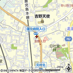 福岡県大牟田市吉野2032周辺の地図