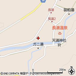 大分県竹田市直入町大字長湯8015-4周辺の地図