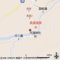 大分県竹田市直入町大字長湯7993-4周辺の地図