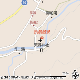 大分県竹田市直入町大字長湯7991-1周辺の地図