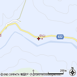 大分県豊後大野市大野町中土師191周辺の地図