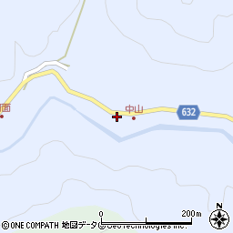 大分県豊後大野市大野町中土師1914周辺の地図