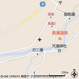 大分県竹田市直入町大字長湯8014周辺の地図